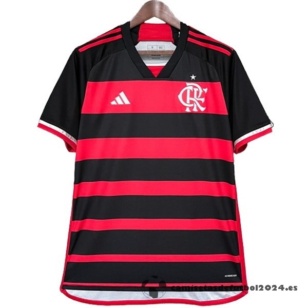 Tailandia Casa Camiseta Flamengo 2024 2025 Rojo Negro Venta Replicas