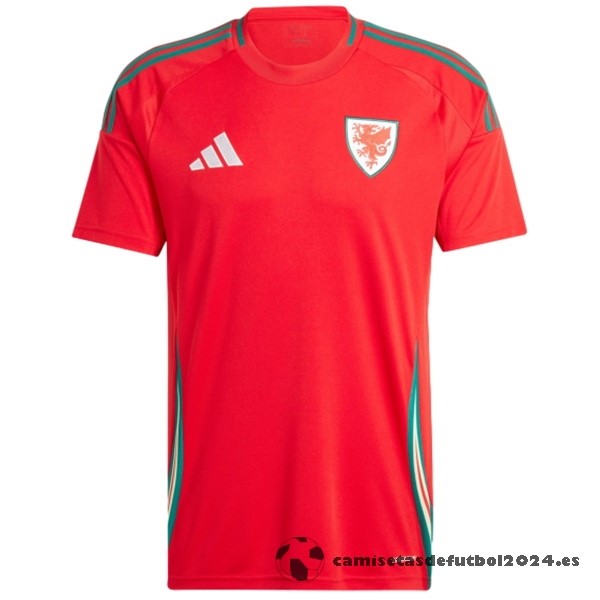 Tailandia Casa Camiseta Gales 2024 Rojo Venta Replicas