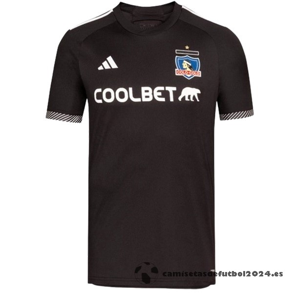 Tailandia Segunda Camiseta Colo Colo 2024 2025 Negro Venta Replicas