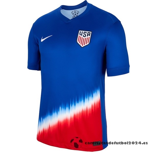 Tailandia Segunda Camiseta Estados Unidos 2024 Azul Venta Replicas