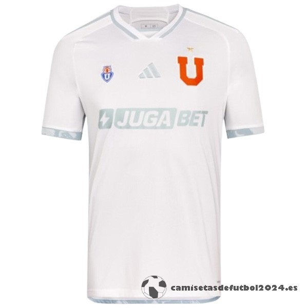Tailandia Segunda Camiseta Universidad De Chile 2024 2025 Blanco Venta Replicas