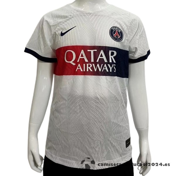 Tailandia Segunda Jugadores Camiseta Niños Paris Saint Germain 2023 2024 Blanco Venta Replicas